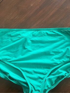 Emerald Green Land’s End Bathing Suit Bottoms size 20